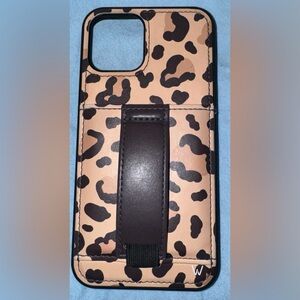 iPhone 12 Walli Leopard Print Cell Phone Case
